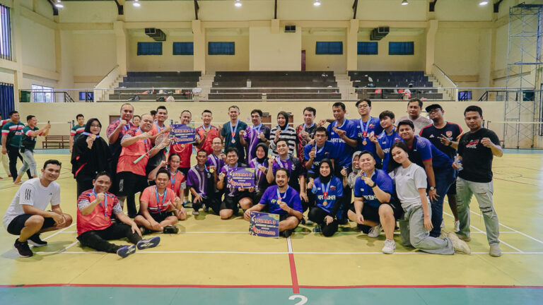 Badminton HUT OJK 12 Tahun